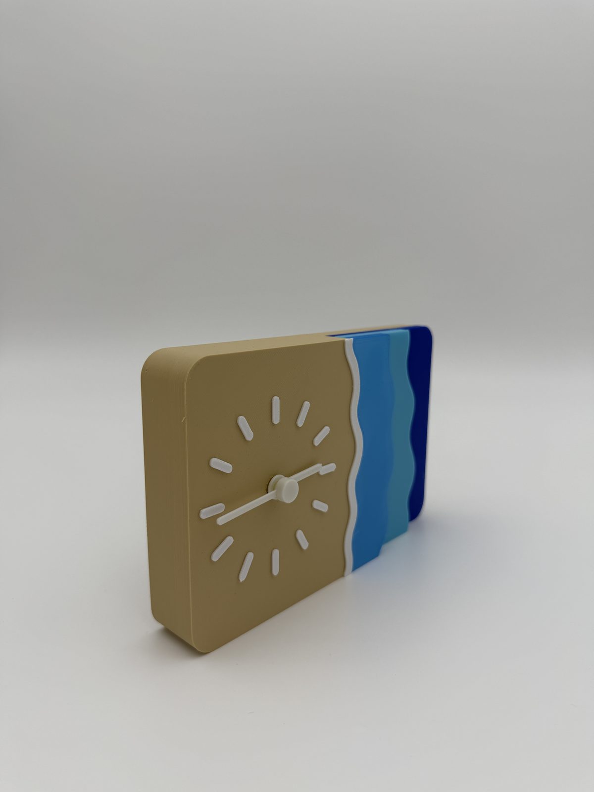 Coastal Wave Desk Clock photo 2