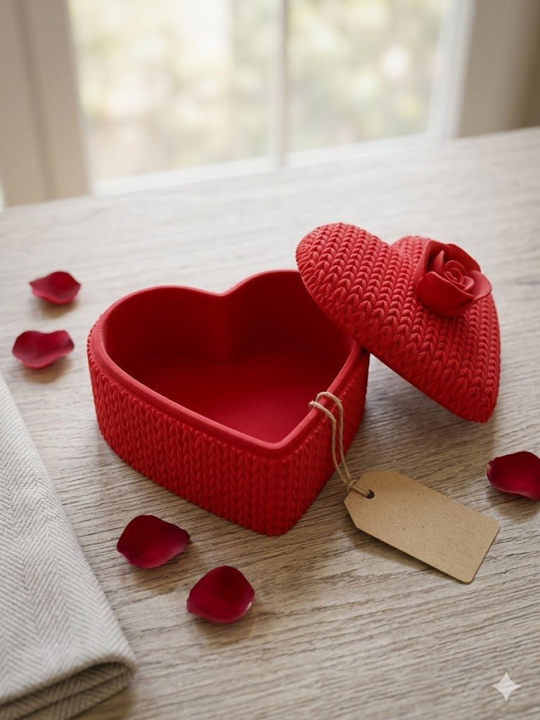 Heart Rose Keepsake Box photo 4