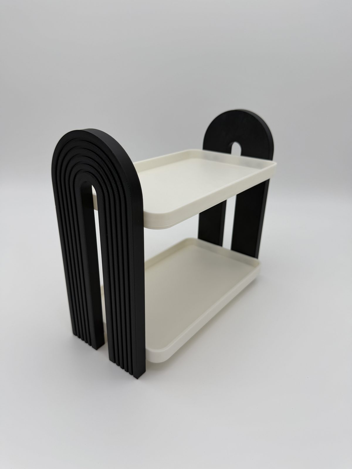 Modern Wave Two-Tier Shelf photo 5