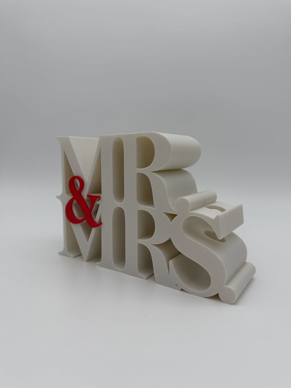 Mr & Mrs Wedding Sign photo 3