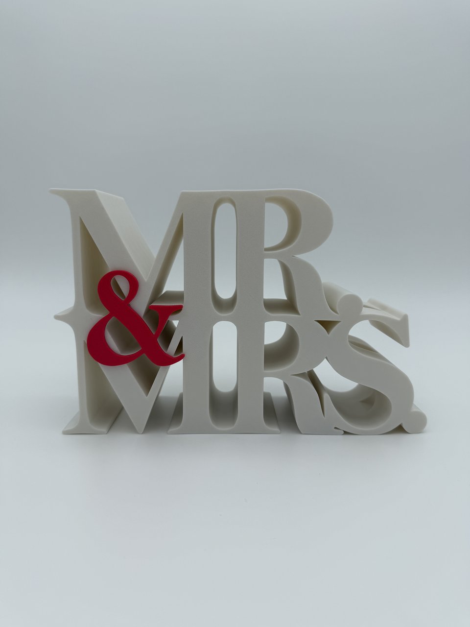Mr & Mrs Wedding Sign