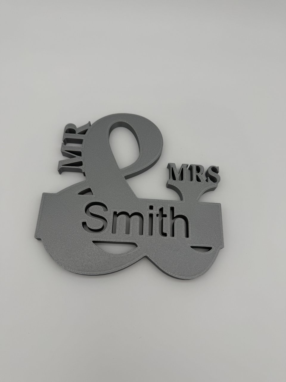 Personalized Mr & Mrs Sign