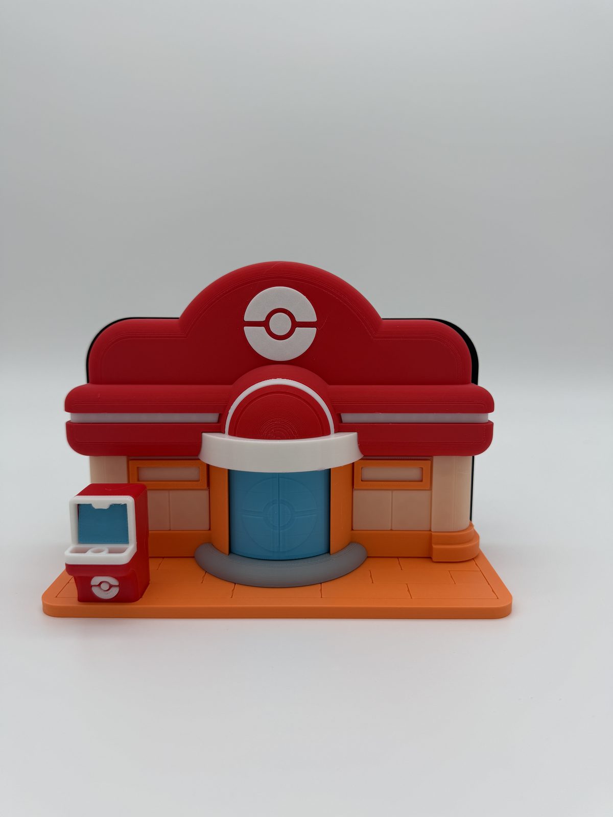 Pokopia Pokémon Center Model — handmade 3D printed gaming & anime made in Canada