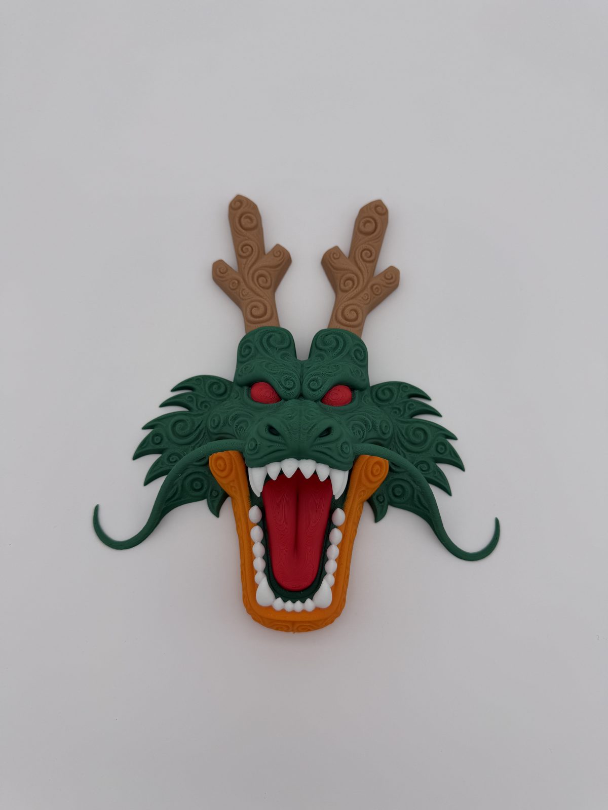 Shenron Ornamental Wall Art — handmade 3D printed wall art made in Canada