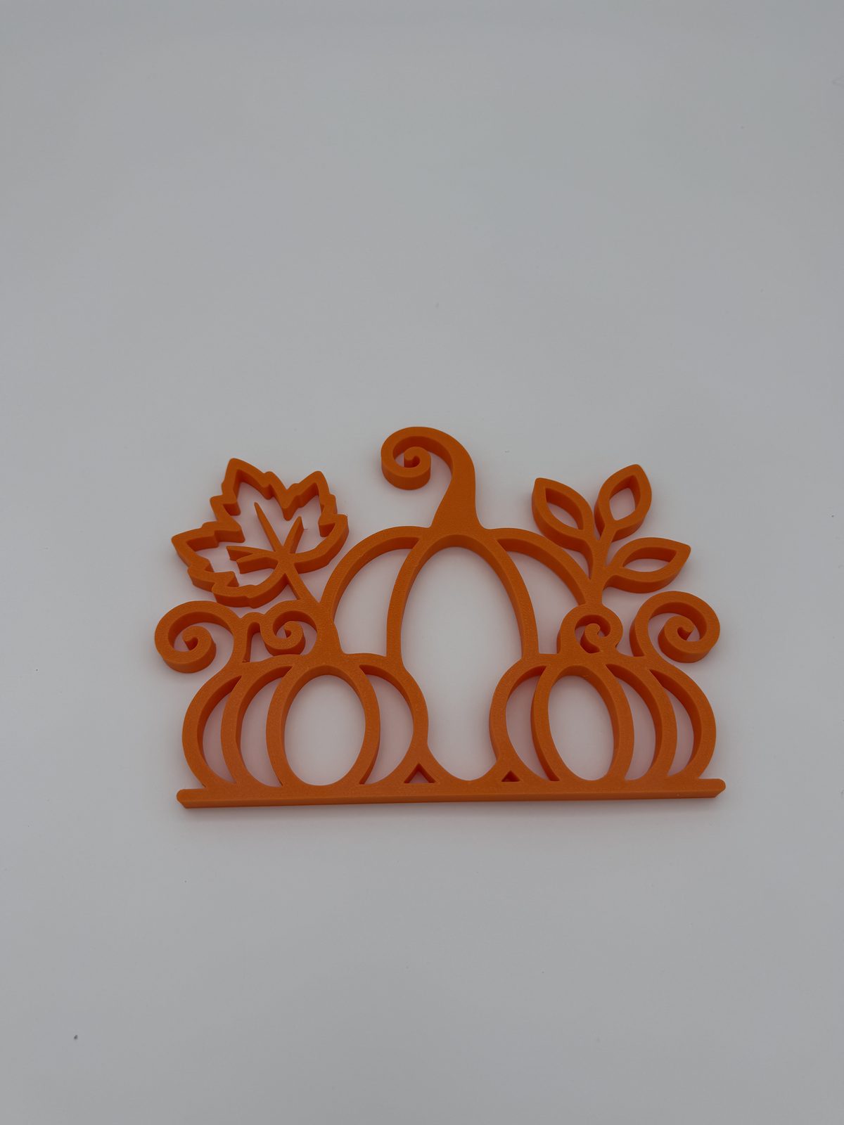 Triple Pumpkin Fall Wall Decor photo 2