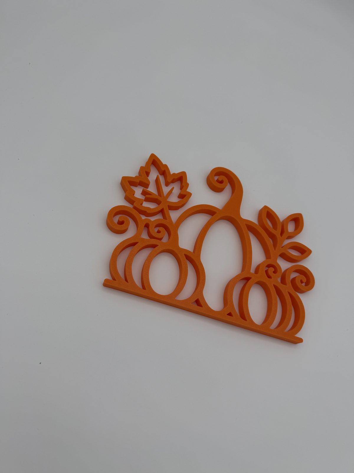 Triple Pumpkin Fall Wall Decor photo 3