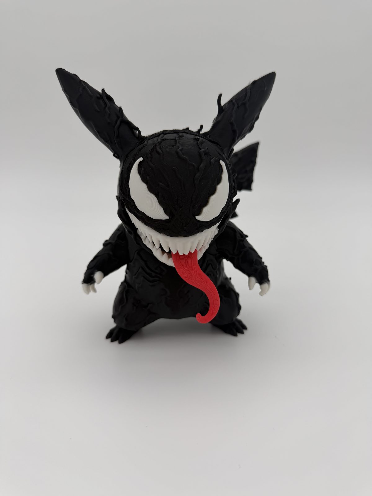 Venom Pikachu Figure — handmade 3D printed 3d figures made in Canada