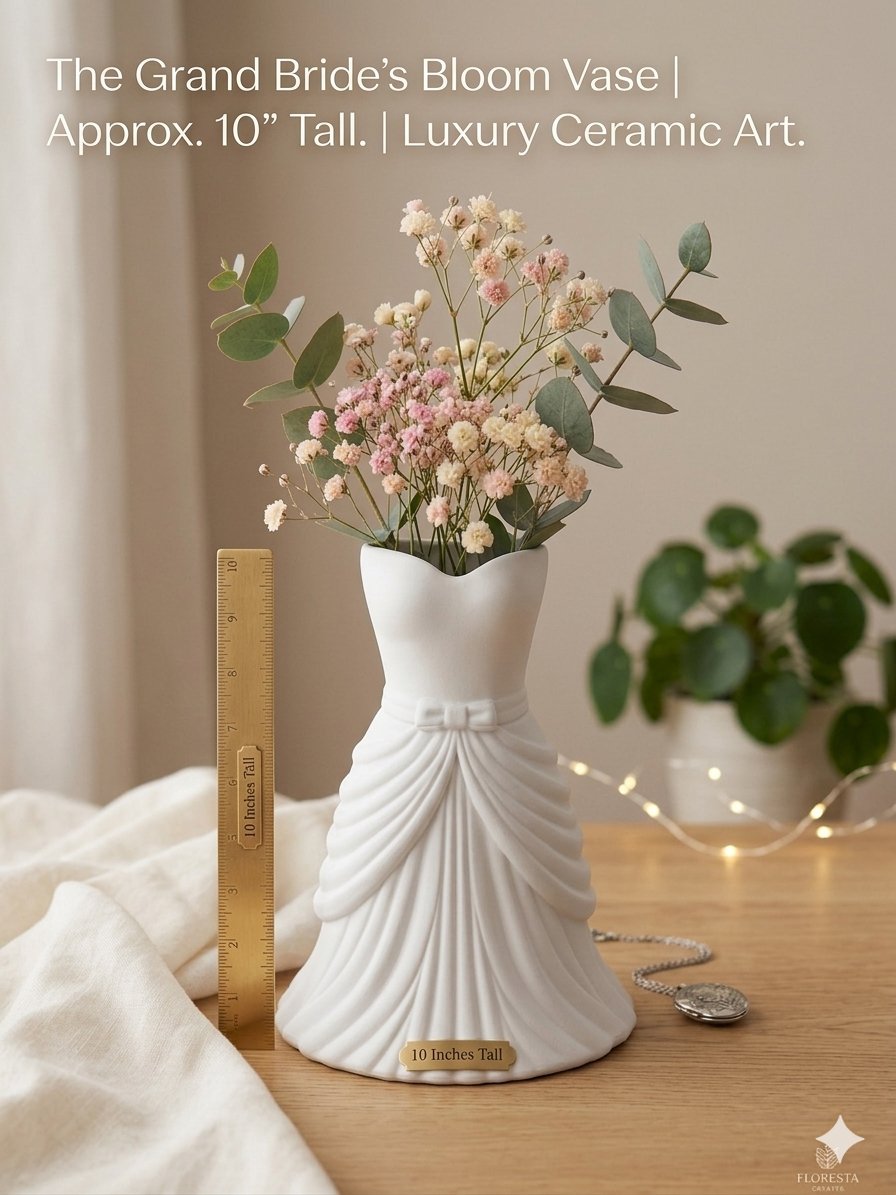 Wedding Dress Vase photo 4
